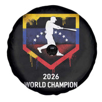 Venezuela Baseball 2026 Spare Tire Cover Venezuelan Flag Baseball Fan Gift