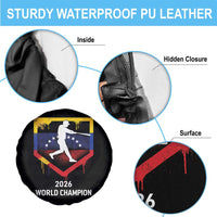 Venezuela Baseball 2026 Spare Tire Cover Venezuelan Flag Baseball Fan Gift