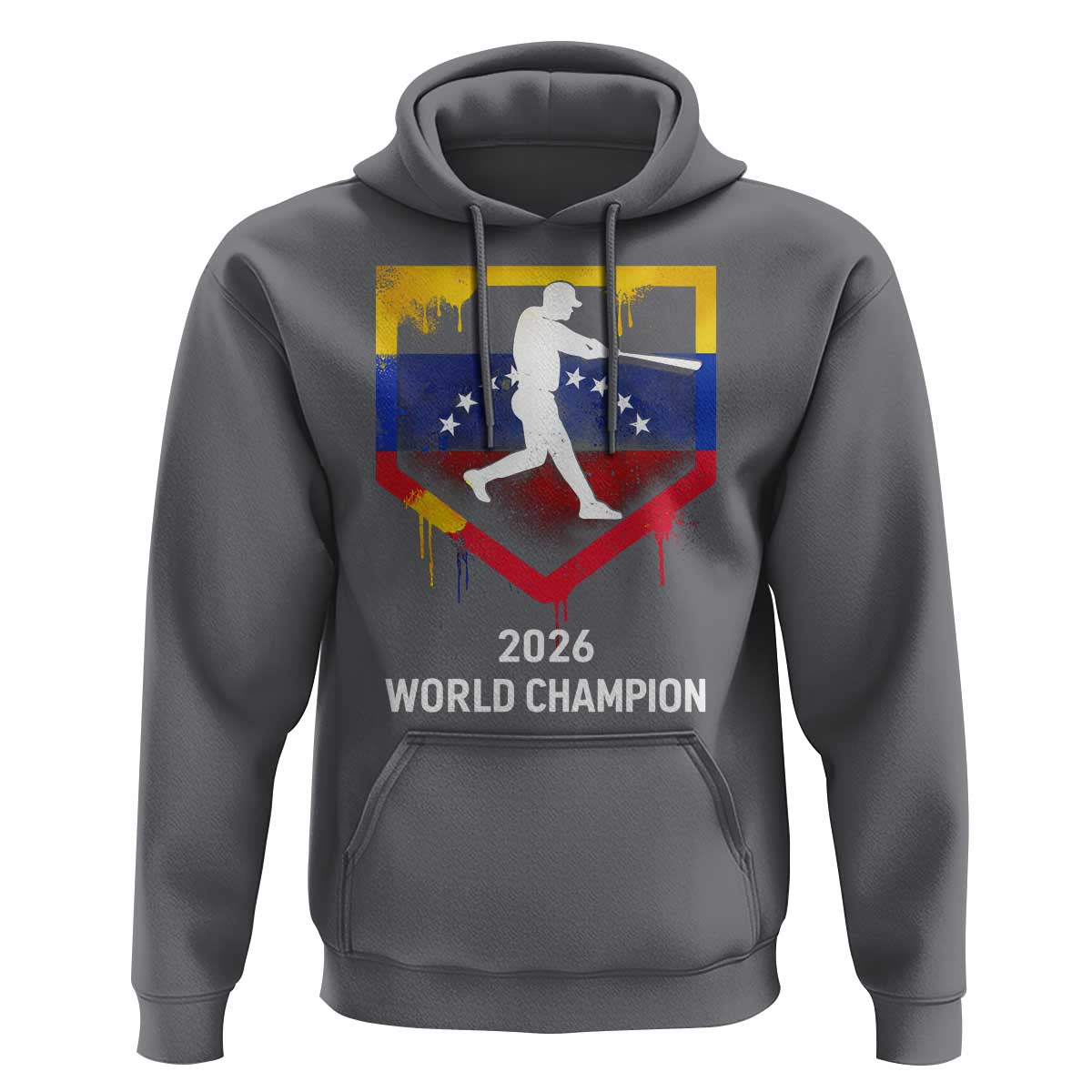 Venezuela Baseball 2026 Hoodie Venezuelan Flag Baseball Fan Gift