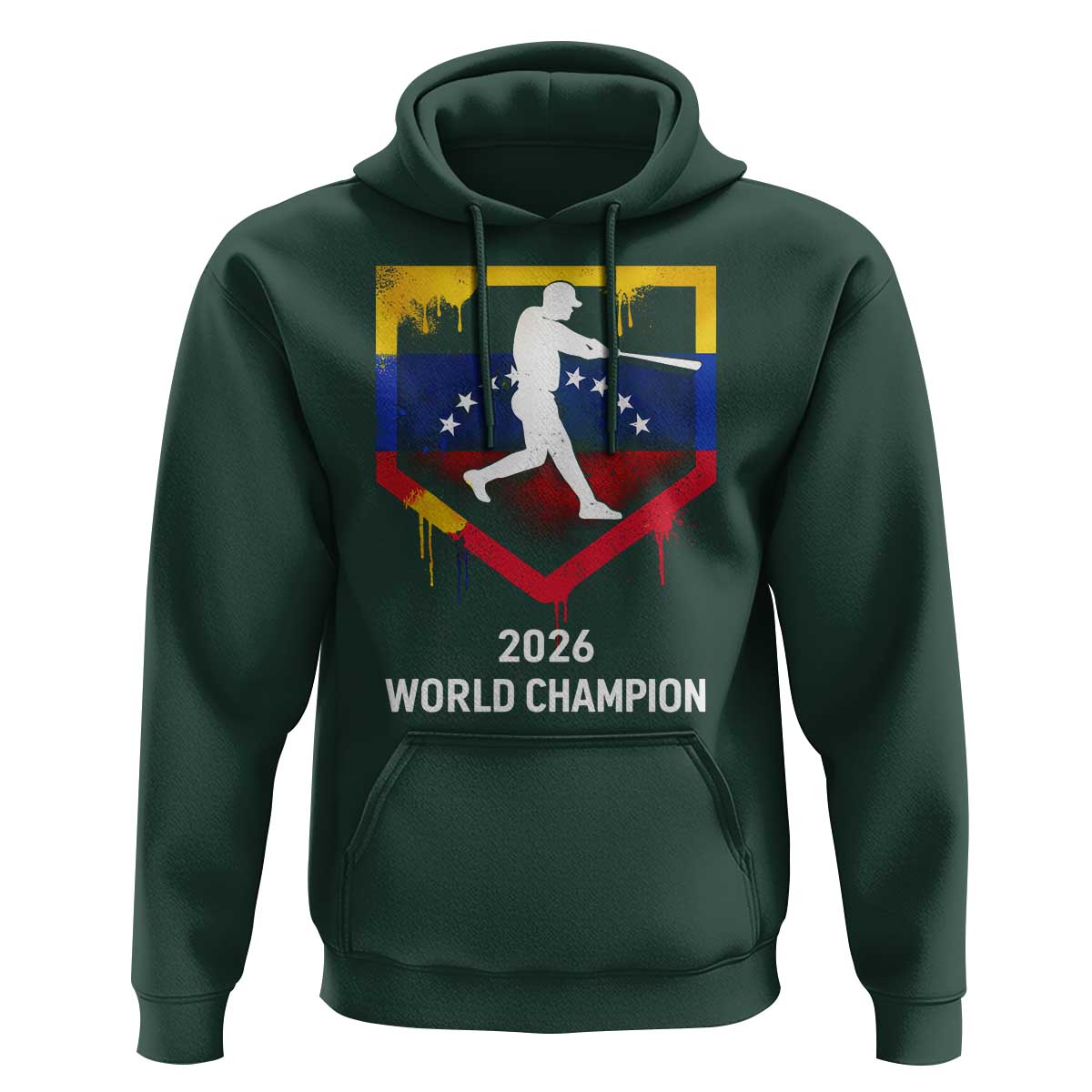 Venezuela Baseball 2026 Hoodie Venezuelan Flag Baseball Fan Gift