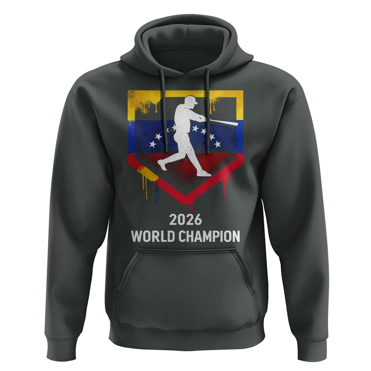 Venezuela Baseball 2026 Hoodie Venezuelan Flag Baseball Fan Gift
