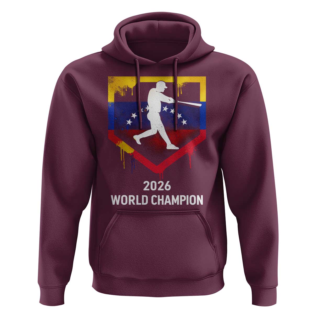 Venezuela Baseball 2026 Hoodie Venezuelan Flag Baseball Fan Gift