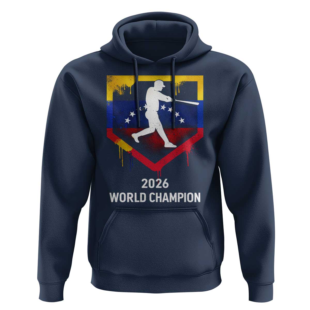 Venezuela Baseball 2026 Hoodie Venezuelan Flag Baseball Fan Gift