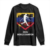 Venezuela Baseball 2026 Long Sleeve Shirt Venezuelan Flag Baseball Fan Gift