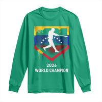 Venezuela Baseball 2026 Long Sleeve Shirt Venezuelan Flag Baseball Fan Gift