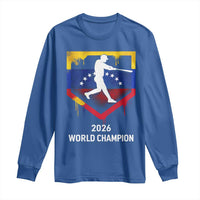 Venezuela Baseball 2026 Long Sleeve Shirt Venezuelan Flag Baseball Fan Gift