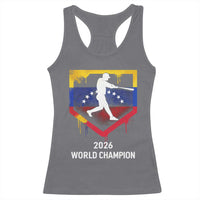 Venezuela Baseball 2026 Racerback Tank Top Venezuelan Flag Baseball Fan Gift