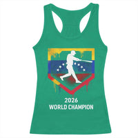 Venezuela Baseball 2026 Racerback Tank Top Venezuelan Flag Baseball Fan Gift