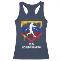 Venezuela Baseball 2026 Racerback Tank Top Venezuelan Flag Baseball Fan Gift