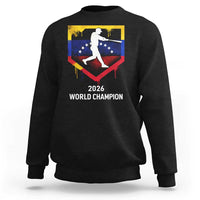 Venezuela Baseball 2026 Sweatshirt Venezuelan Flag Baseball Fan Gift