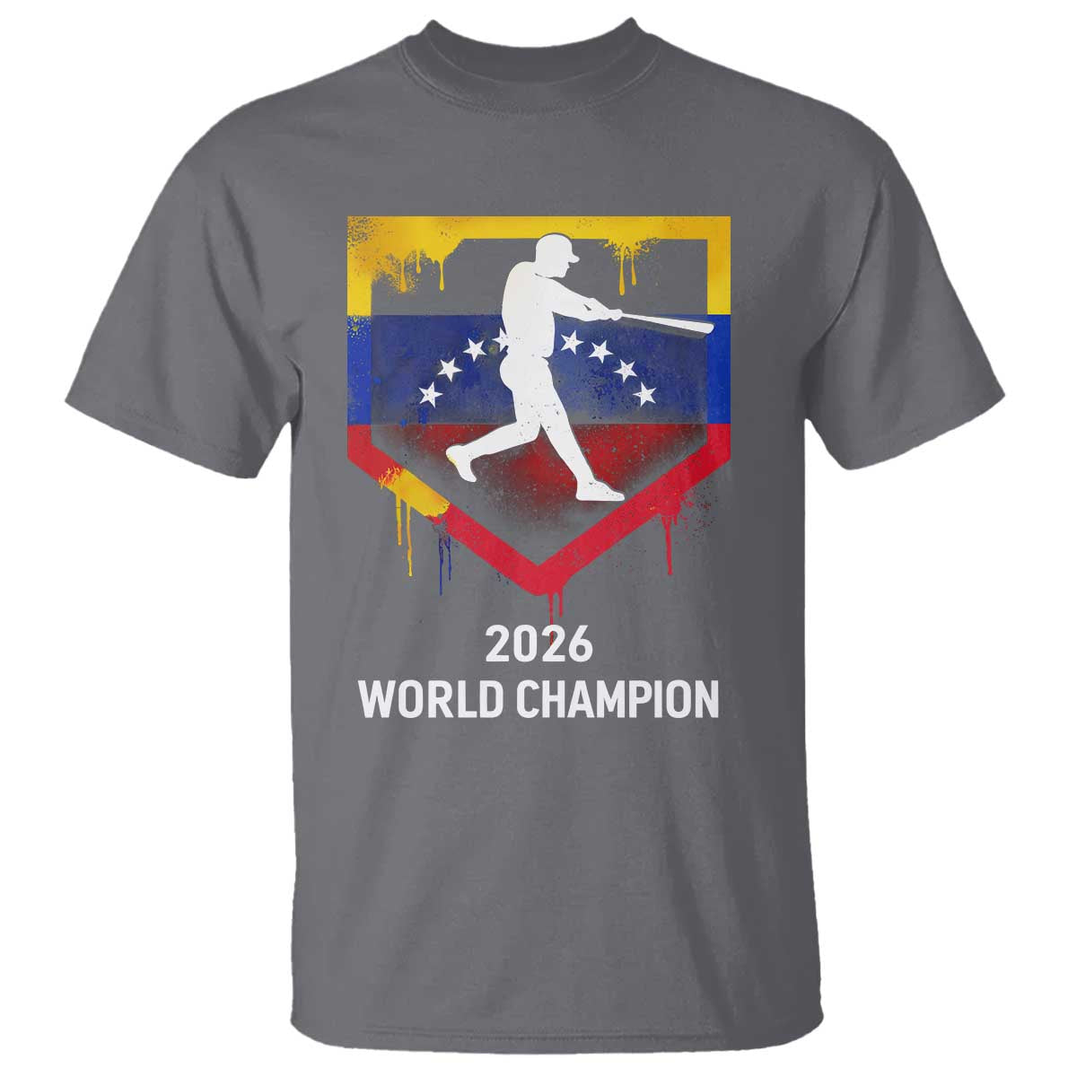 Venezuela Baseball 2026 T Shirt Venezuelan Flag Baseball Fan Gift