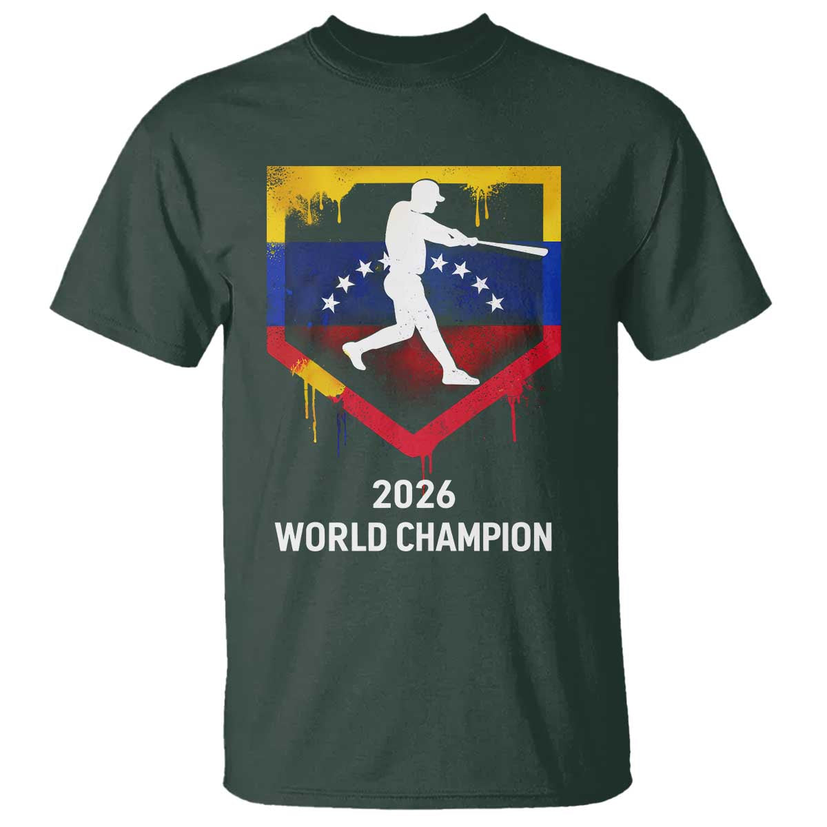 Venezuela Baseball 2026 T Shirt Venezuelan Flag Baseball Fan Gift