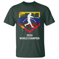 Venezuela Baseball 2026 T Shirt Venezuelan Flag Baseball Fan Gift
