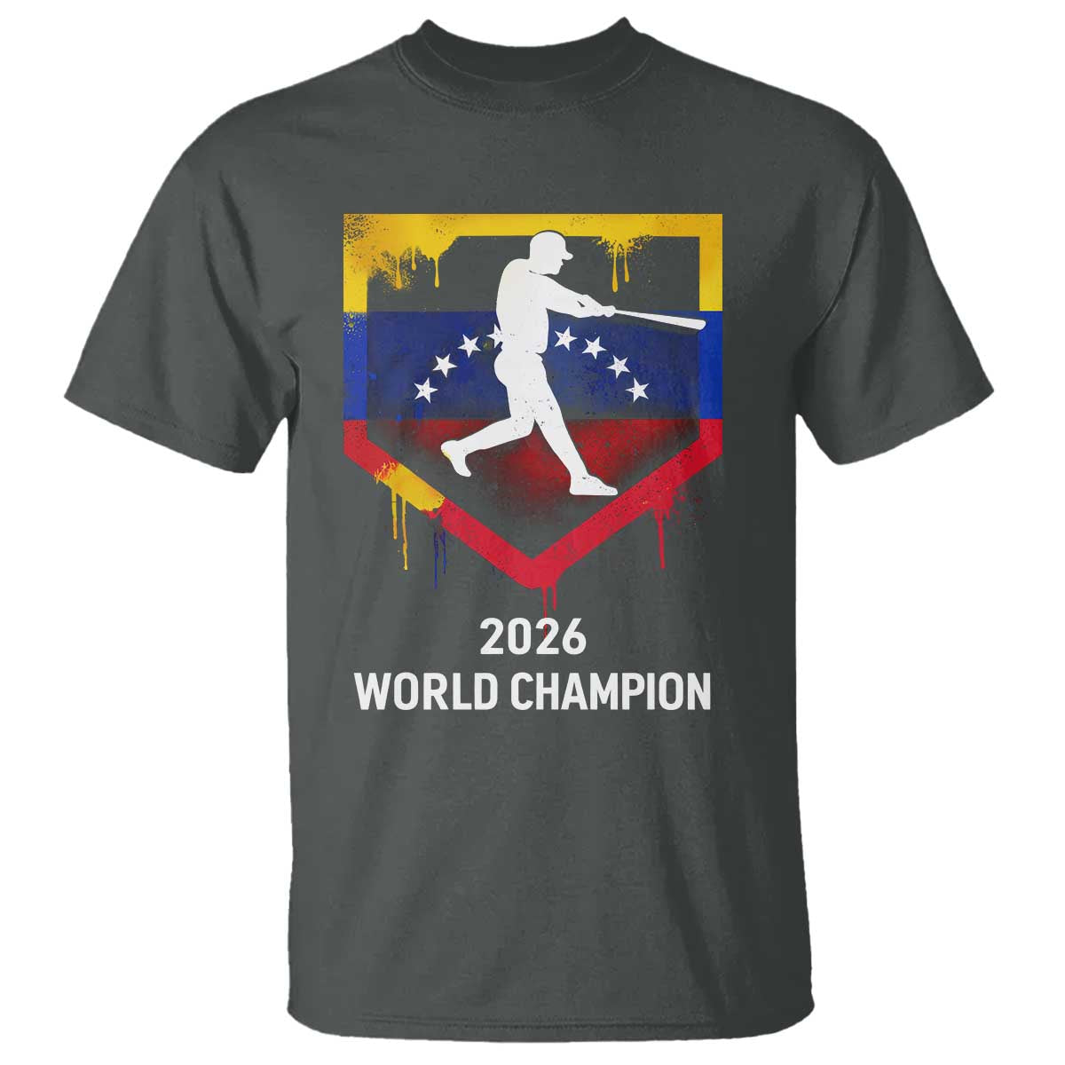 Venezuela Baseball 2026 T Shirt Venezuelan Flag Baseball Fan Gift