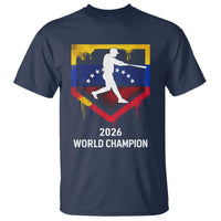 Venezuela Baseball 2026 T Shirt Venezuelan Flag Baseball Fan Gift