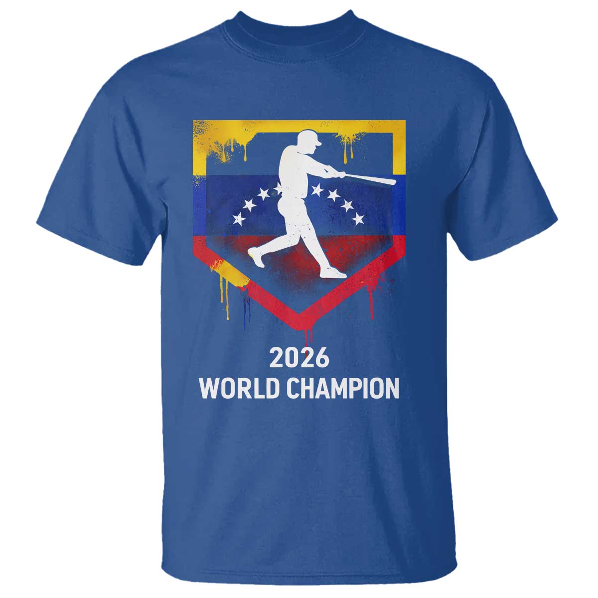 Venezuela Baseball 2026 T Shirt Venezuelan Flag Baseball Fan Gift