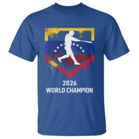 Venezuela Baseball 2026 T Shirt Venezuelan Flag Baseball Fan Gift