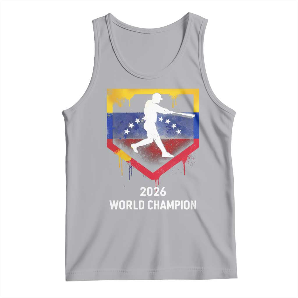 Venezuela Baseball 2026 Tank Top Venezuelan Flag Baseball Fan Gift