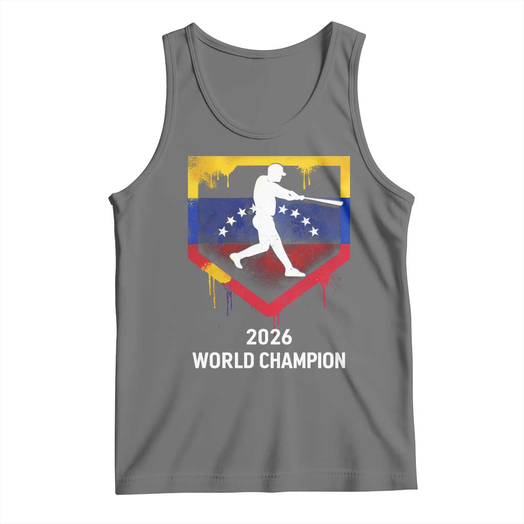 Venezuela Baseball 2026 Tank Top Venezuelan Flag Baseball Fan Gift