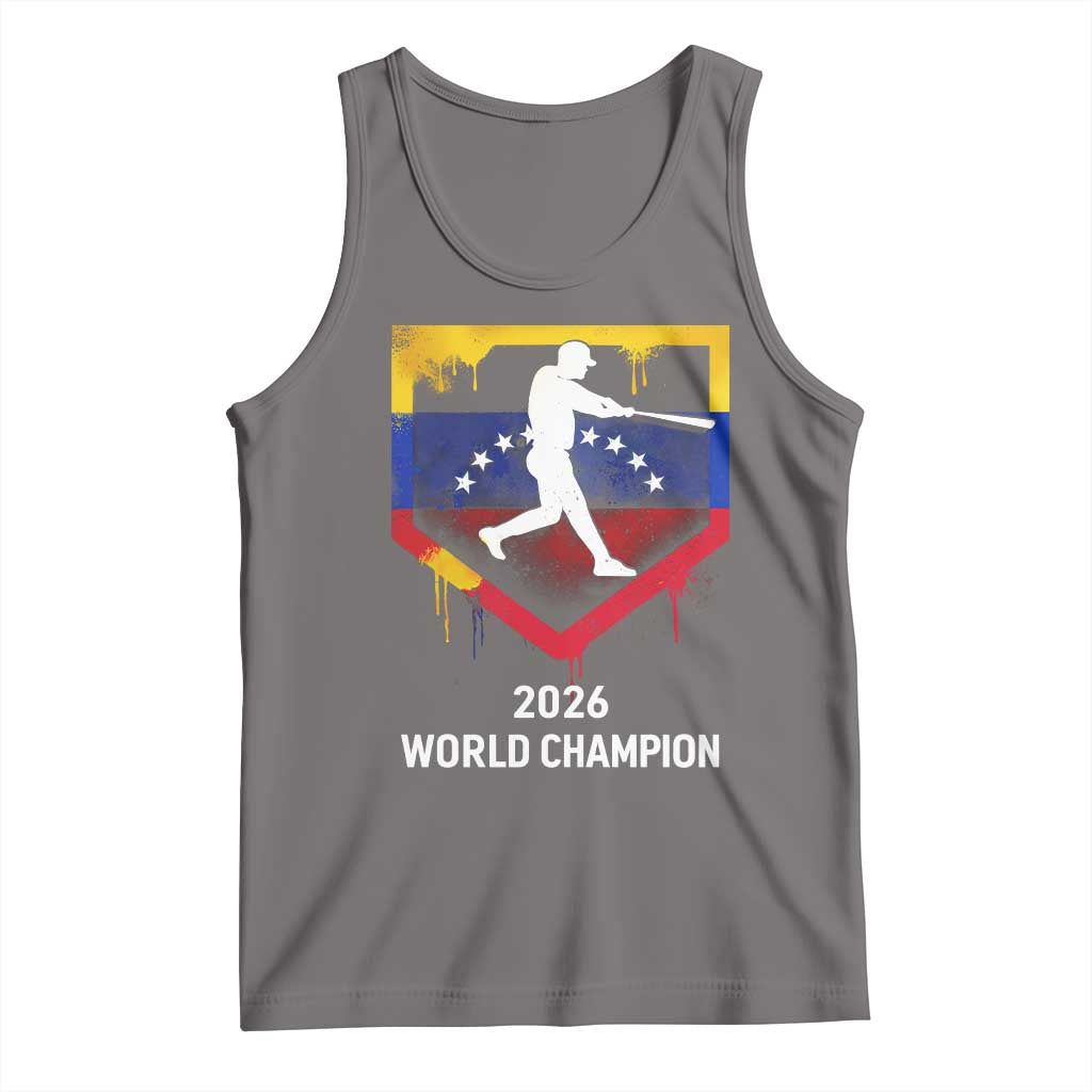 Venezuela Baseball 2026 Tank Top Venezuelan Flag Baseball Fan Gift