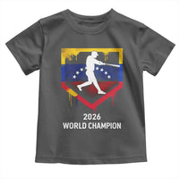 Venezuela Baseball 2026 Toddler T Shirt Venezuelan Flag Baseball Fan Gift