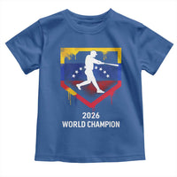 Venezuela Baseball 2026 Toddler T Shirt Venezuelan Flag Baseball Fan Gift