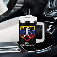 Venezuela Baseball 2026 Tumbler With Handle Venezuelan Flag Baseball Fan Gift