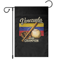 Venezuela Baseball 2026 Garden Flag Champions Vintage Venezuelan Flag Baseball Fan Gift