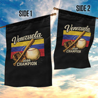 Venezuela Baseball 2026 Garden Flag Champions Vintage Venezuelan Flag Baseball Fan Gift