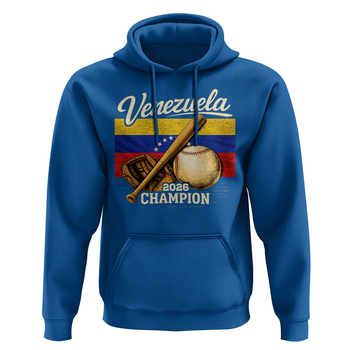 Venezuela Baseball 2026 Hoodie Champions Vintage Venezuelan Flag Baseball Fan Gift