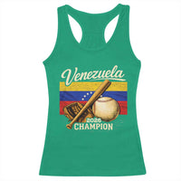 Venezuela Baseball 2026 Racerback Tank Top Champions Vintage Venezuelan Flag Baseball Fan Gift