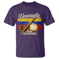 Venezuela Baseball 2026 T Shirt Champions Vintage Venezuelan Flag Baseball Fan Gift