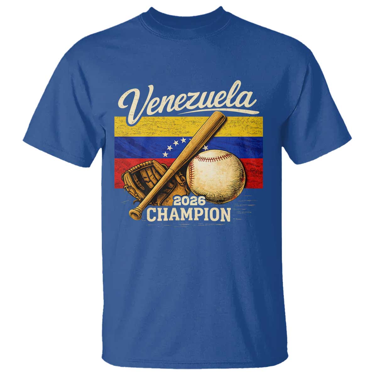 Venezuela Baseball 2026 T Shirt Champions Vintage Venezuelan Flag Baseball Fan Gift
