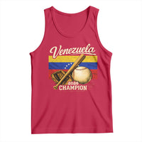 Venezuela Baseball 2026 Tank Top Champions Vintage Venezuelan Flag Baseball Fan Gift