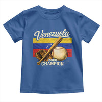 Venezuela Baseball 2026 Toddler T Shirt Champions Vintage Venezuelan Flag Baseball Fan Gift