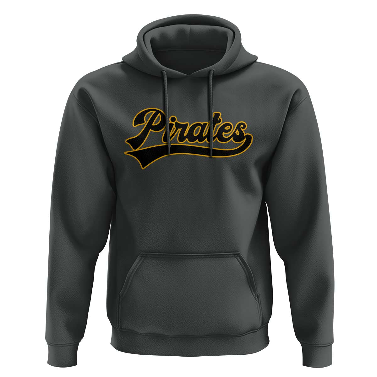 Vintage Pirates Hoodie Varsity Script Retro Sports Jersey Style Baseball Fans