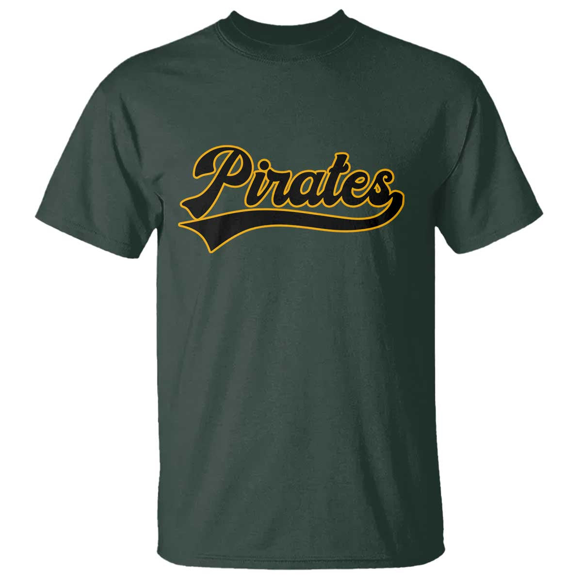Vintage Pirates T Shirt Varsity Script Retro Sports Jersey Style Baseball Fans