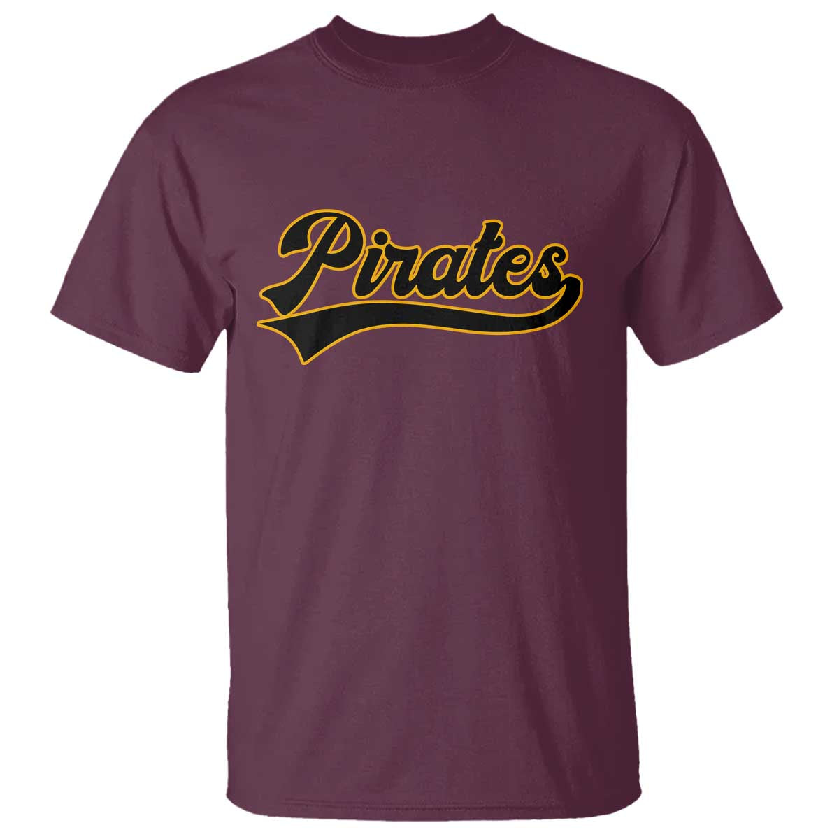 Vintage Pirates T Shirt Varsity Script Retro Sports Jersey Style Baseball Fans