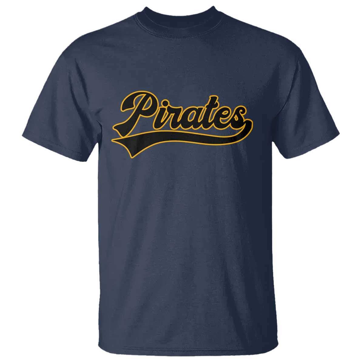 Vintage Pirates T Shirt Varsity Script Retro Sports Jersey Style Baseball Fans