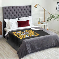 Retro Pirates Throw Blanket Vintage Retro Skull Crossbones Baseball Fans
