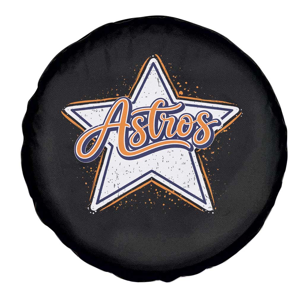 Vintage Astro Script Name Sports Style Spare Tire Cover Retro Baseball Fans