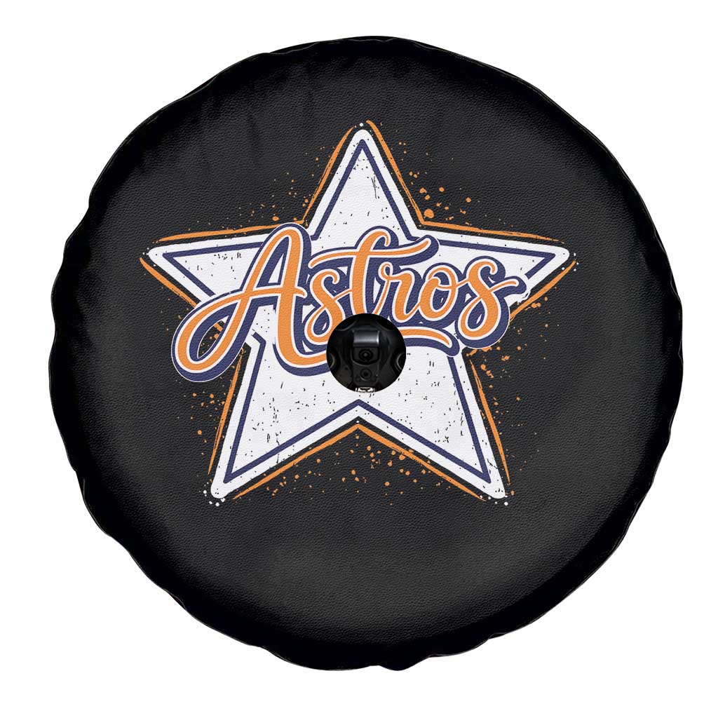 Vintage Astro Script Name Sports Style Spare Tire Cover Retro Baseball Fans