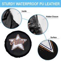 Vintage Astro Script Name Sports Style Spare Tire Cover Retro Baseball Fans