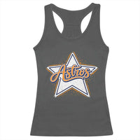 Vintage Astro Script Name Sports Style Racerback Tank Top Retro Baseball Fans