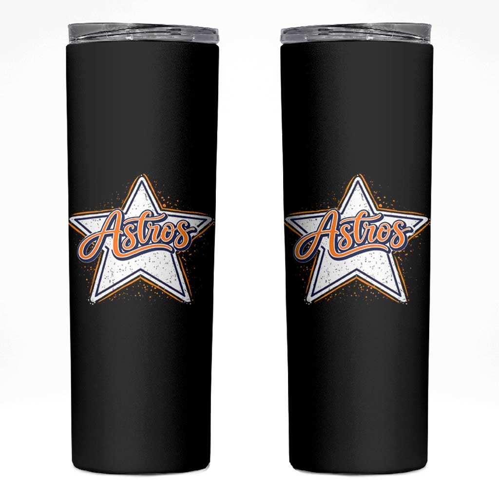 Vintage Astro Script Name Sports Style Skinny Tumbler Retro Baseball Fans