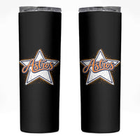 Vintage Astro Script Name Sports Style Skinny Tumbler Retro Baseball Fans