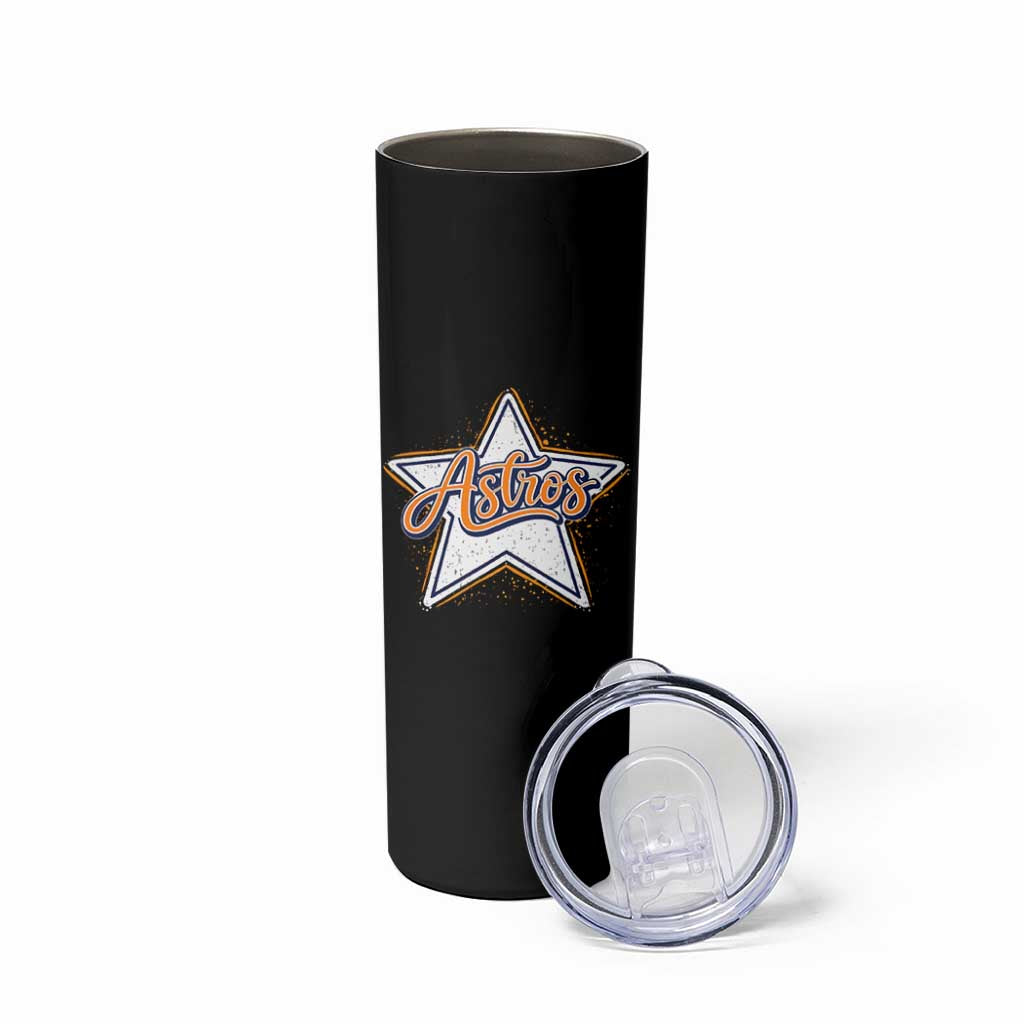 Vintage Astro Script Name Sports Style Skinny Tumbler Retro Baseball Fans