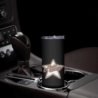 Vintage Astro Script Name Sports Style Skinny Tumbler Retro Baseball Fans