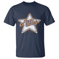 Vintage Astro Script Name Sports Style T Shirt Retro Baseball Fans