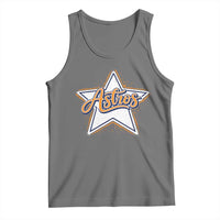 Vintage Astro Script Name Sports Style Tank Top Retro Baseball Fans